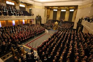 Surrey Masons sometimes visit Grand Lodge in London